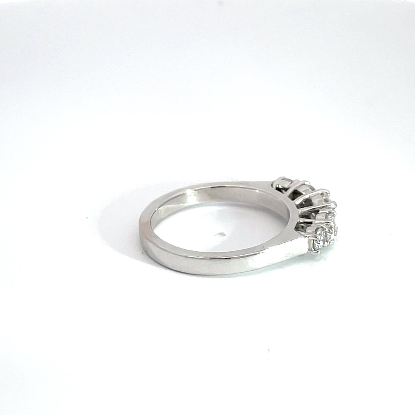 18ct White Gold 5 Stone Diamond Ring