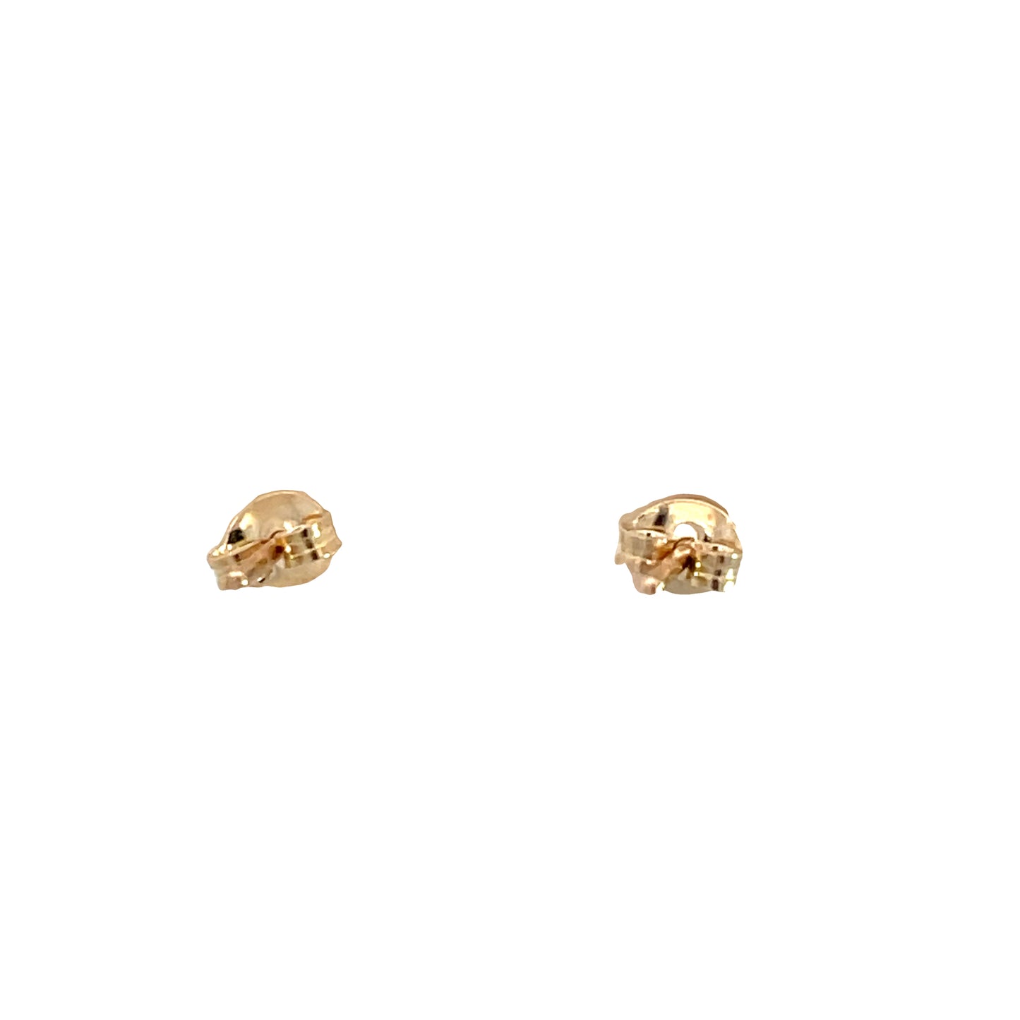9ct Yellow Gold Flower Stud Earrings