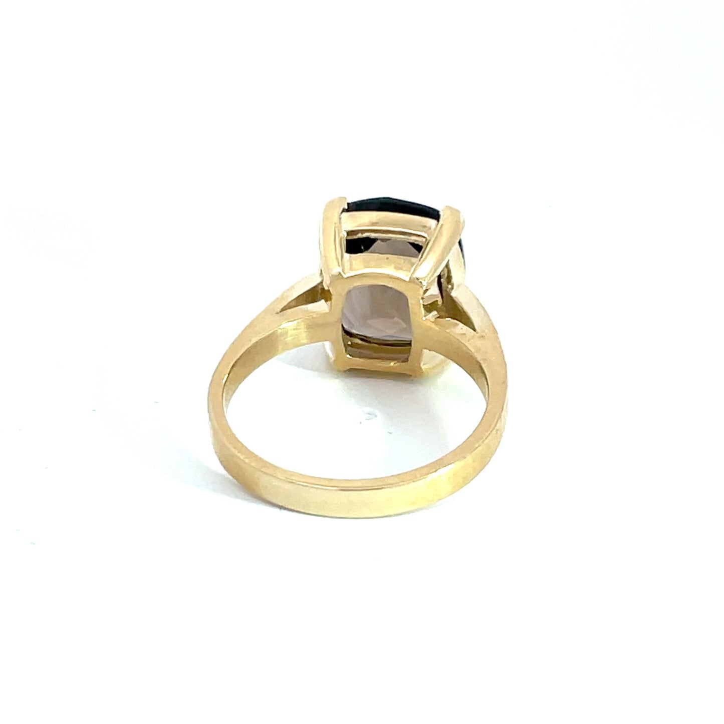 9ct Yellow Gold Smokey Quartz Ring