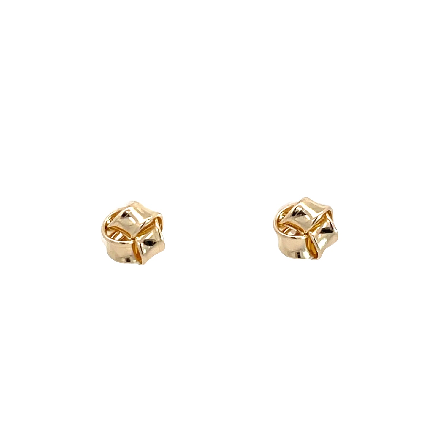 9ct Yellow Gold Knot Stud Earrings