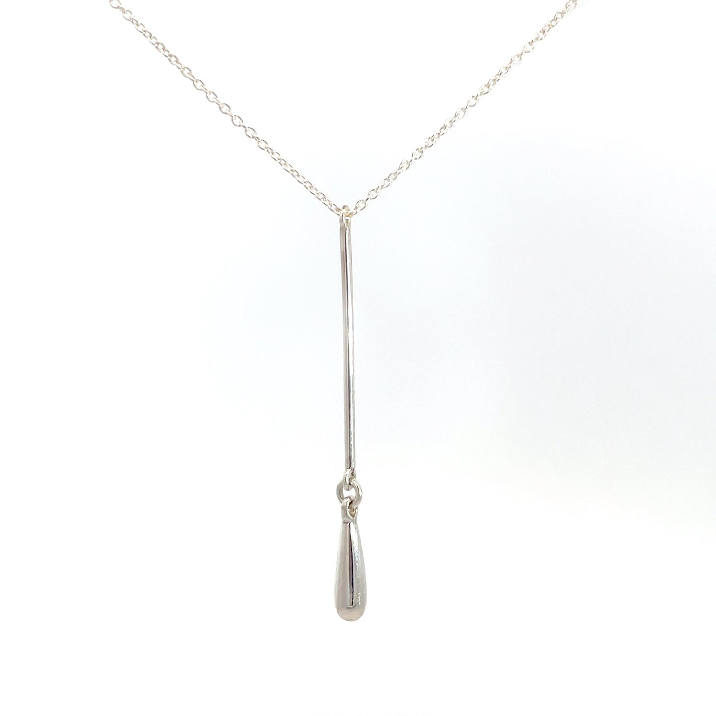 Sterling Silver Teardrop Pendant