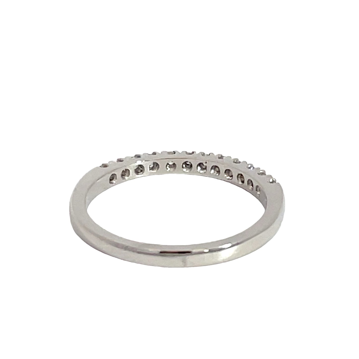 Platinum 12 Diamonds Band