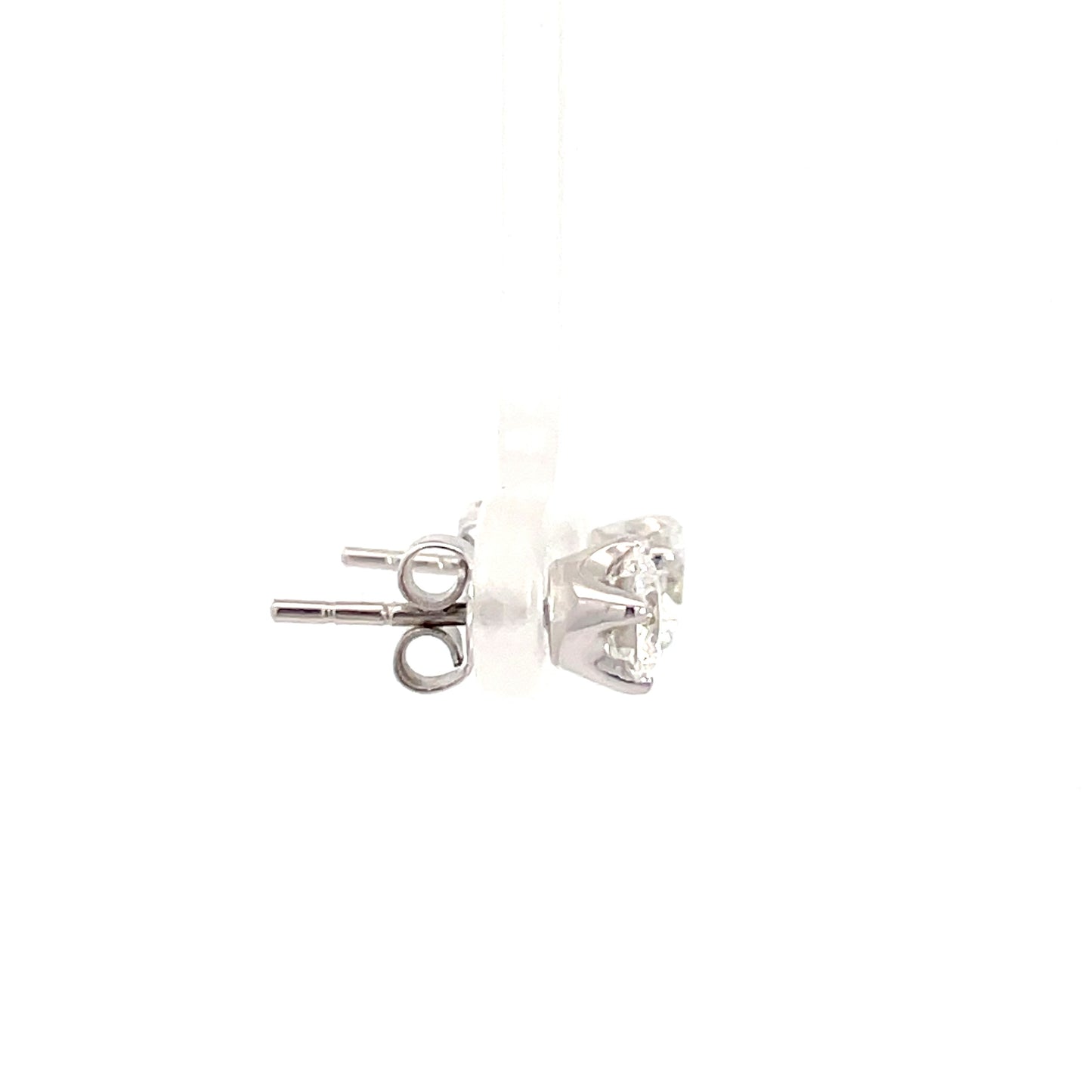 9ct White Gold Lab Grown Diamond 0.82ct Studs