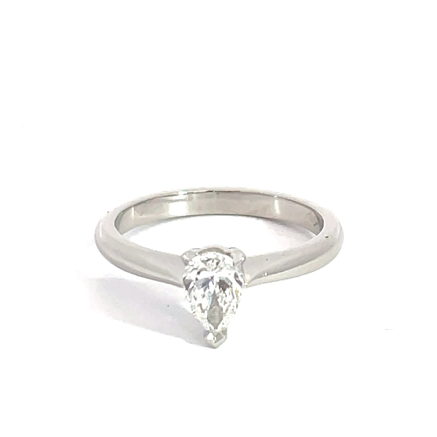 Platinum Internally Flawless Diamond Solitaire Ring