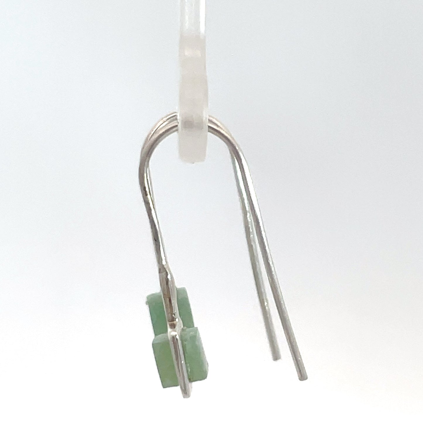 Sterling Silver Amazonite Hook Earrings