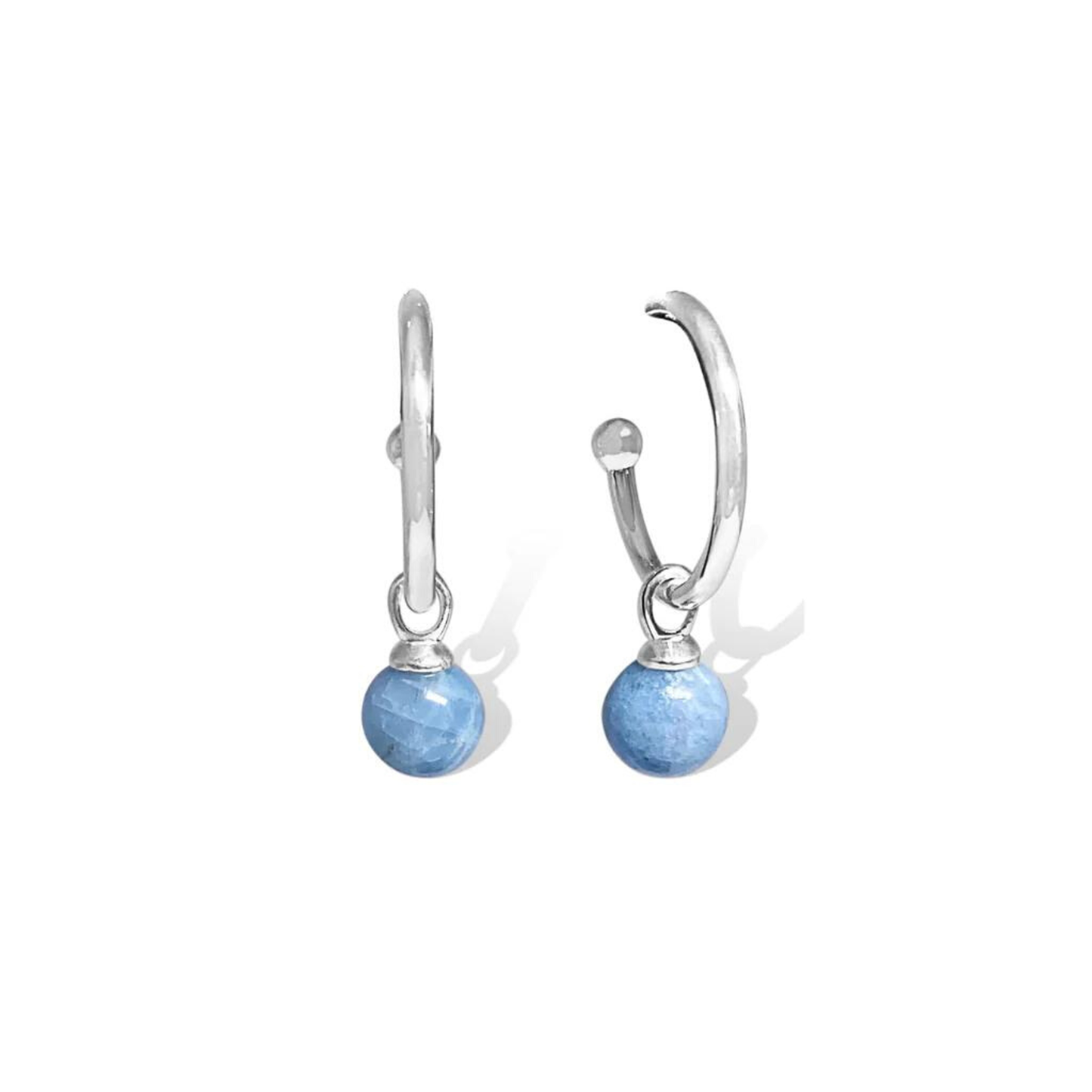 Sterling Silver Aquamarine Earrings