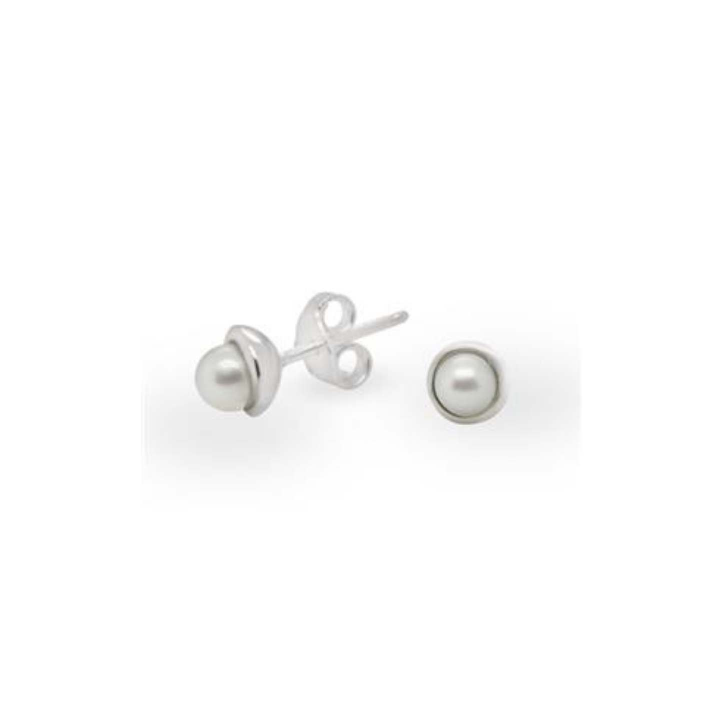 Sterling Silver Fresh Water Pearl Studs