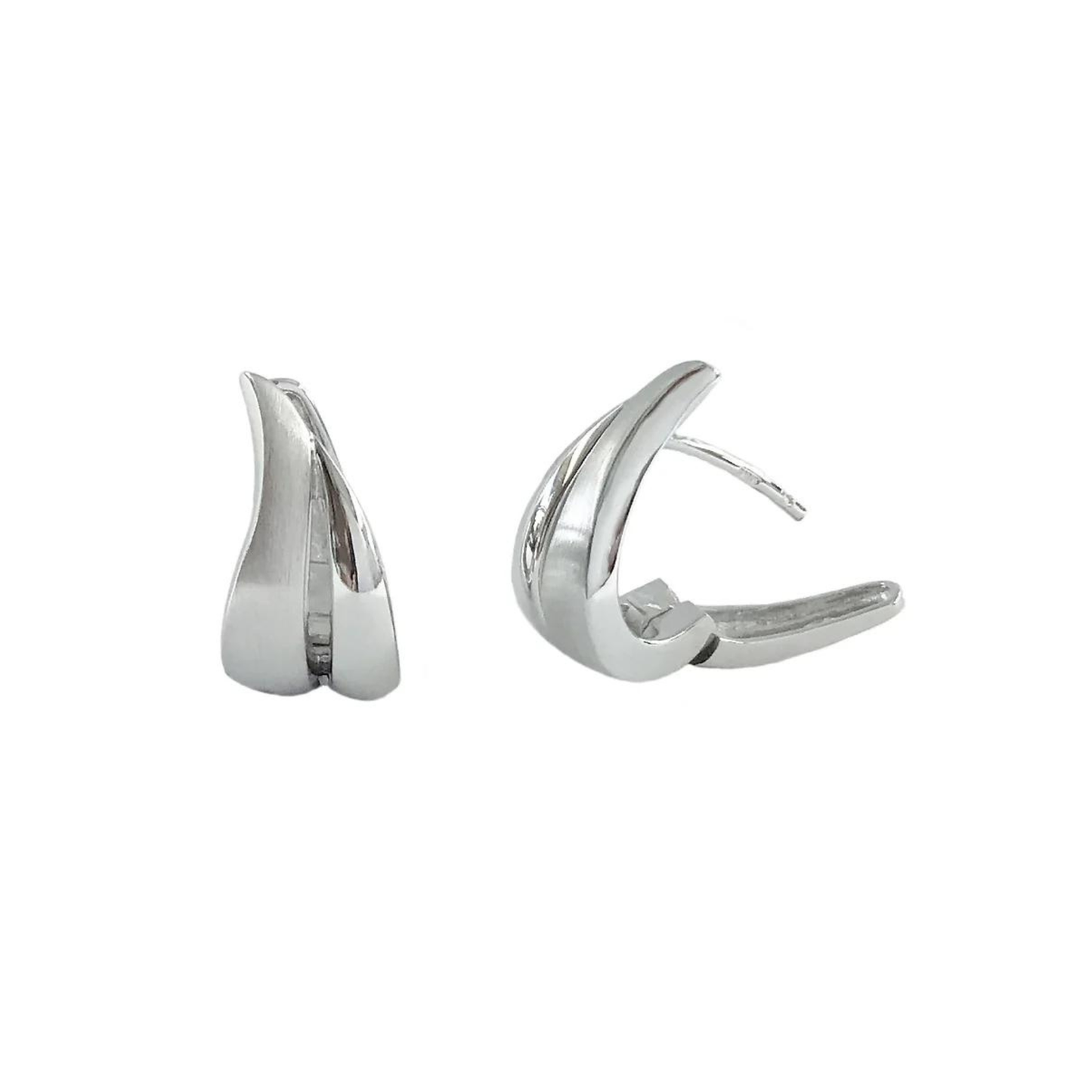 Sterling Silver Double Drop Earrings