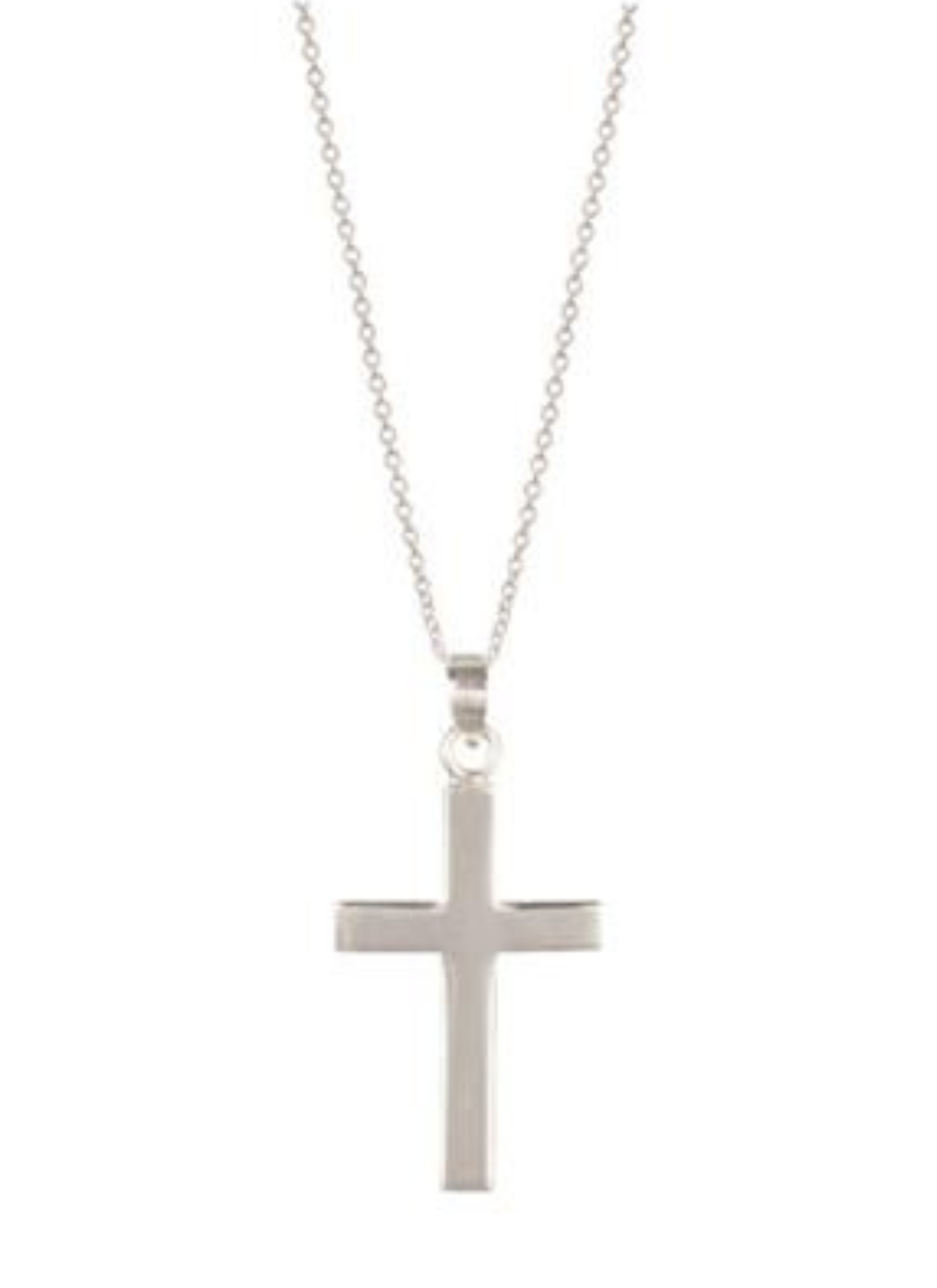 Sterling Silver Large Cross with chain
