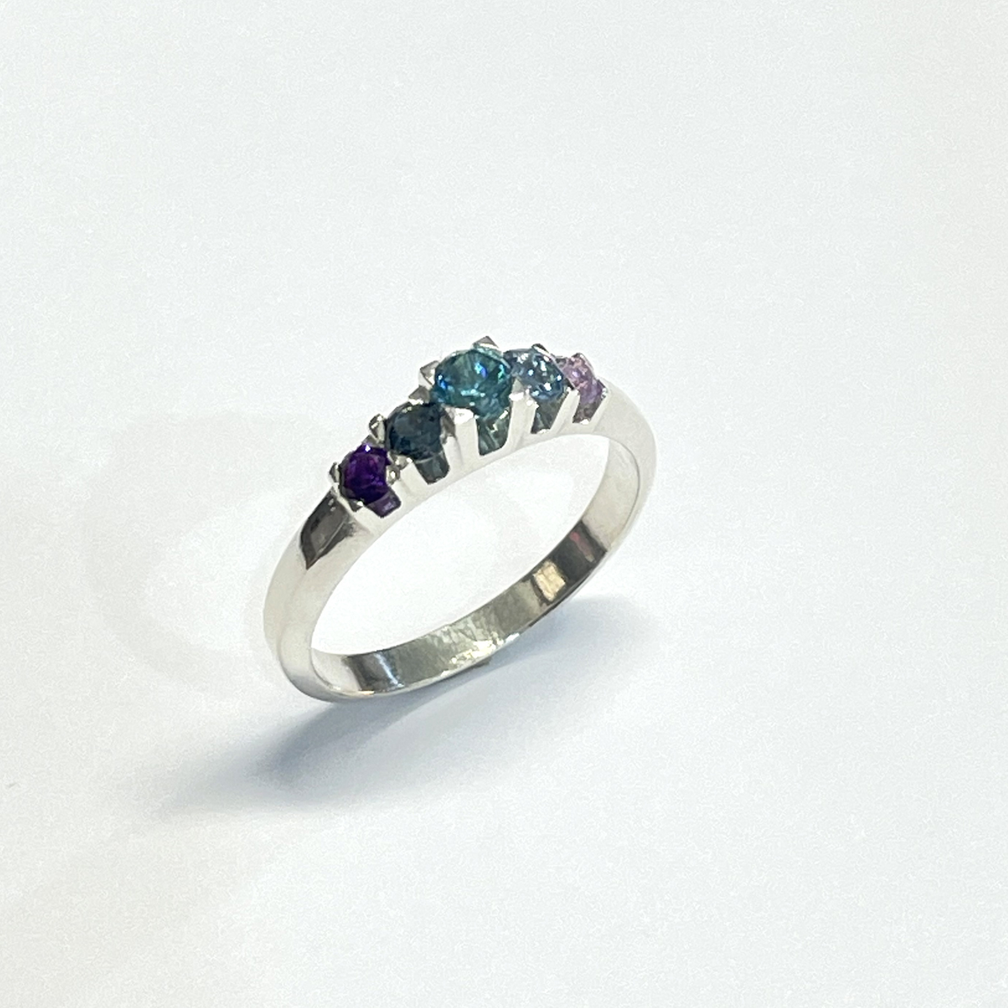 Sterling Silver Blue Skies Ring