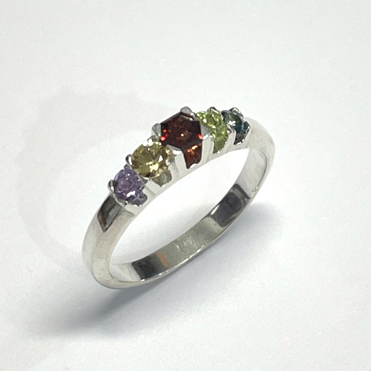 Sterling Silver Sunrise Ring