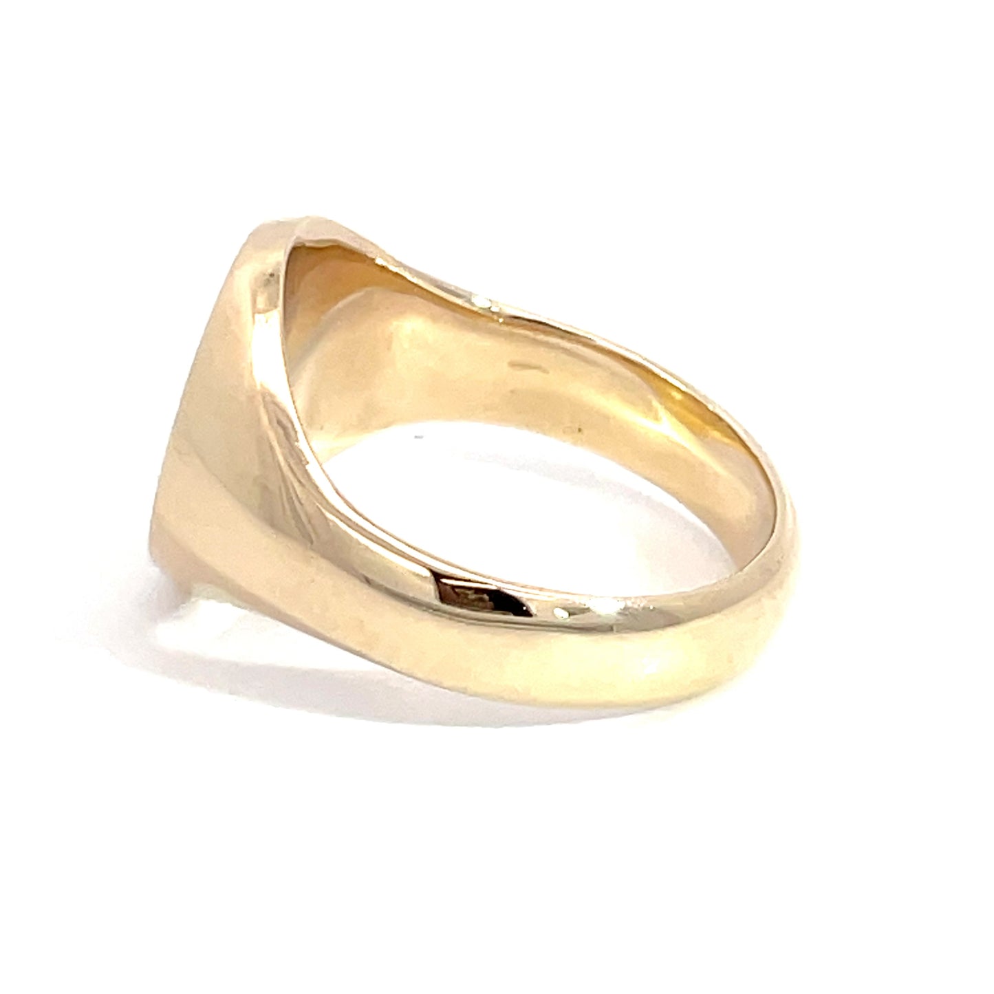 9ct Yellow Gold Gents Signet Ring