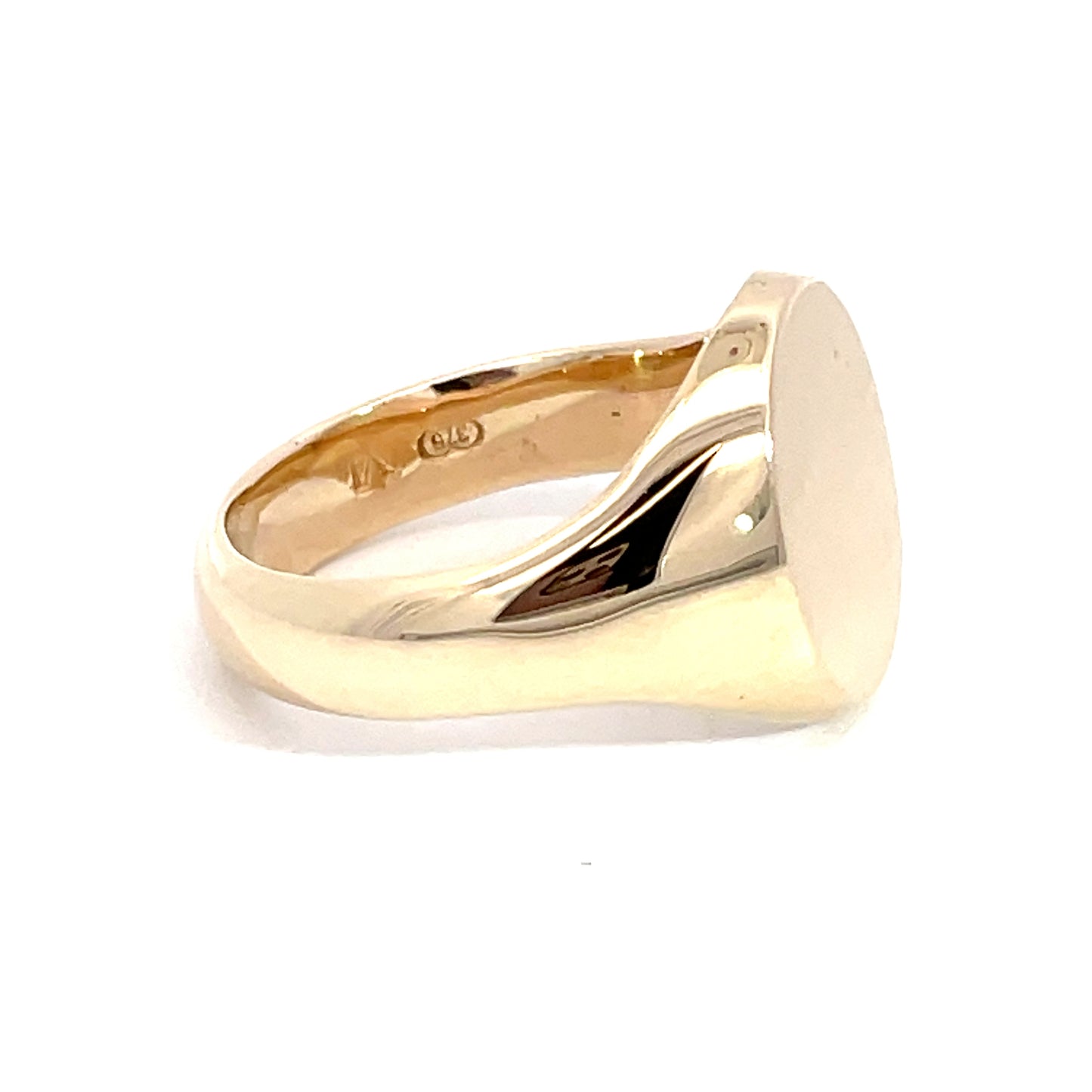 9ct Yellow Gold Gents Signet Ring