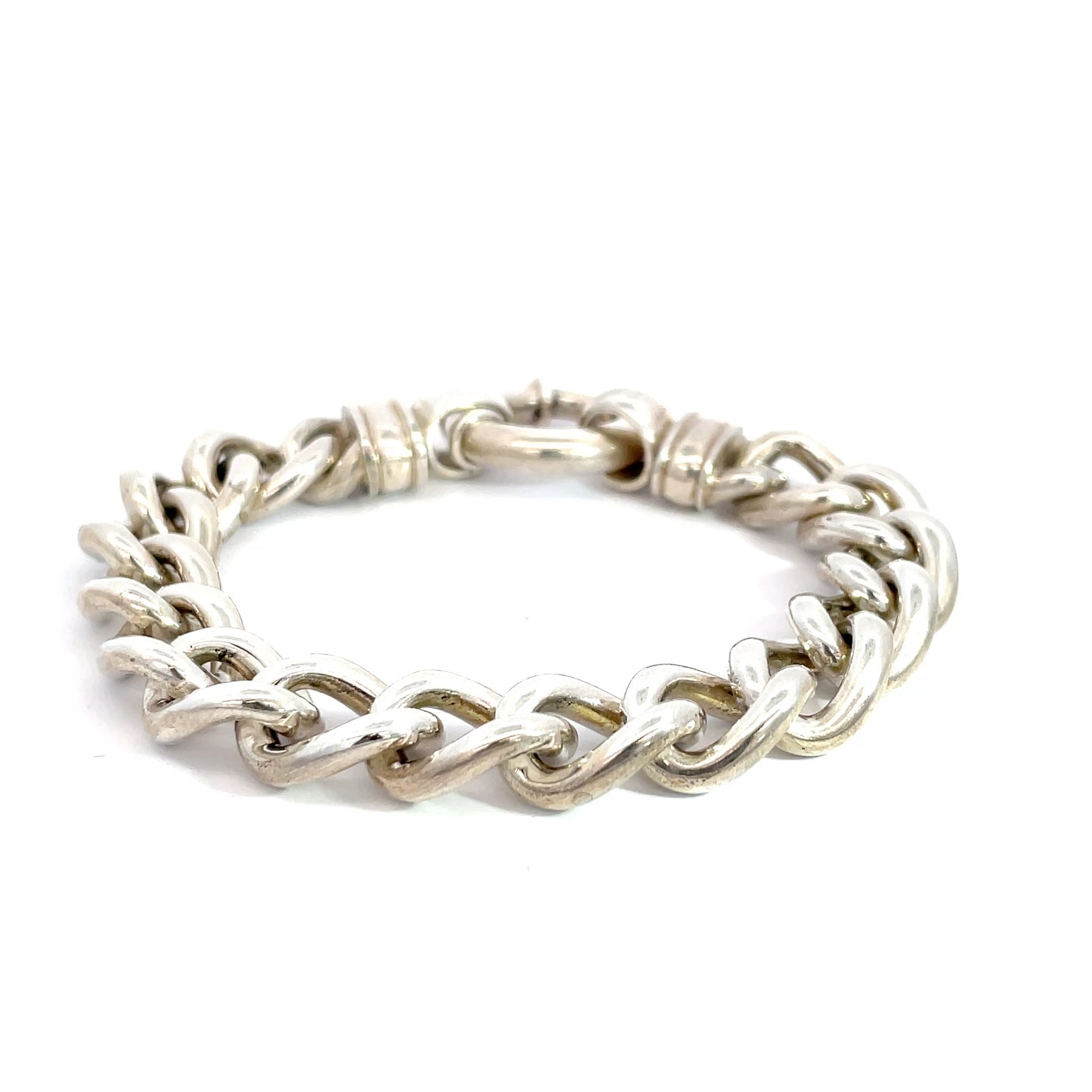 Sterling Silver Curb Bracelet