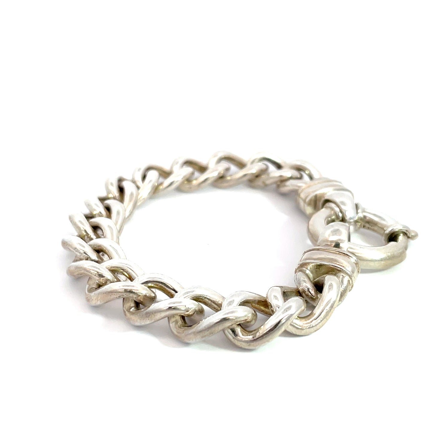 Sterling Silver Curb Bracelet