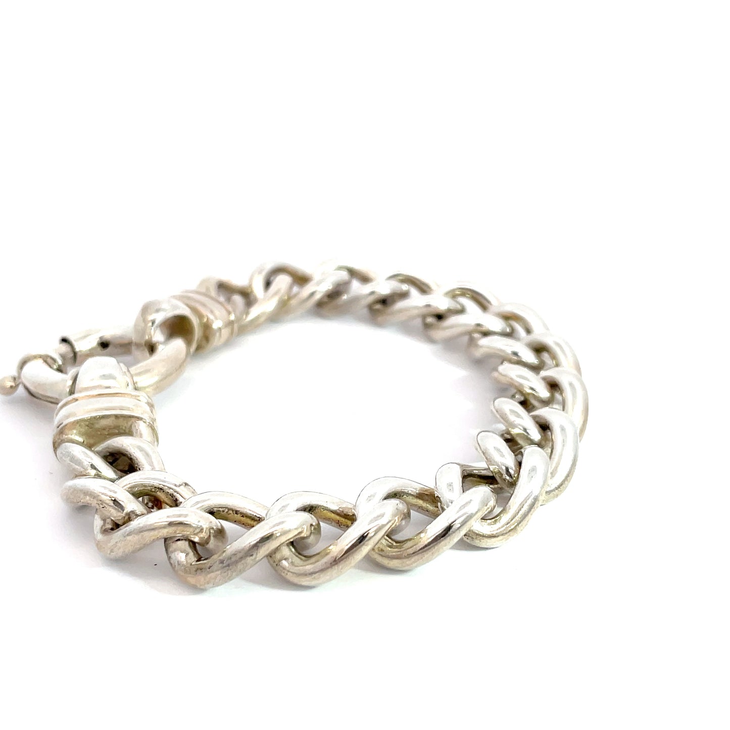 Sterling Silver Curb Bracelet