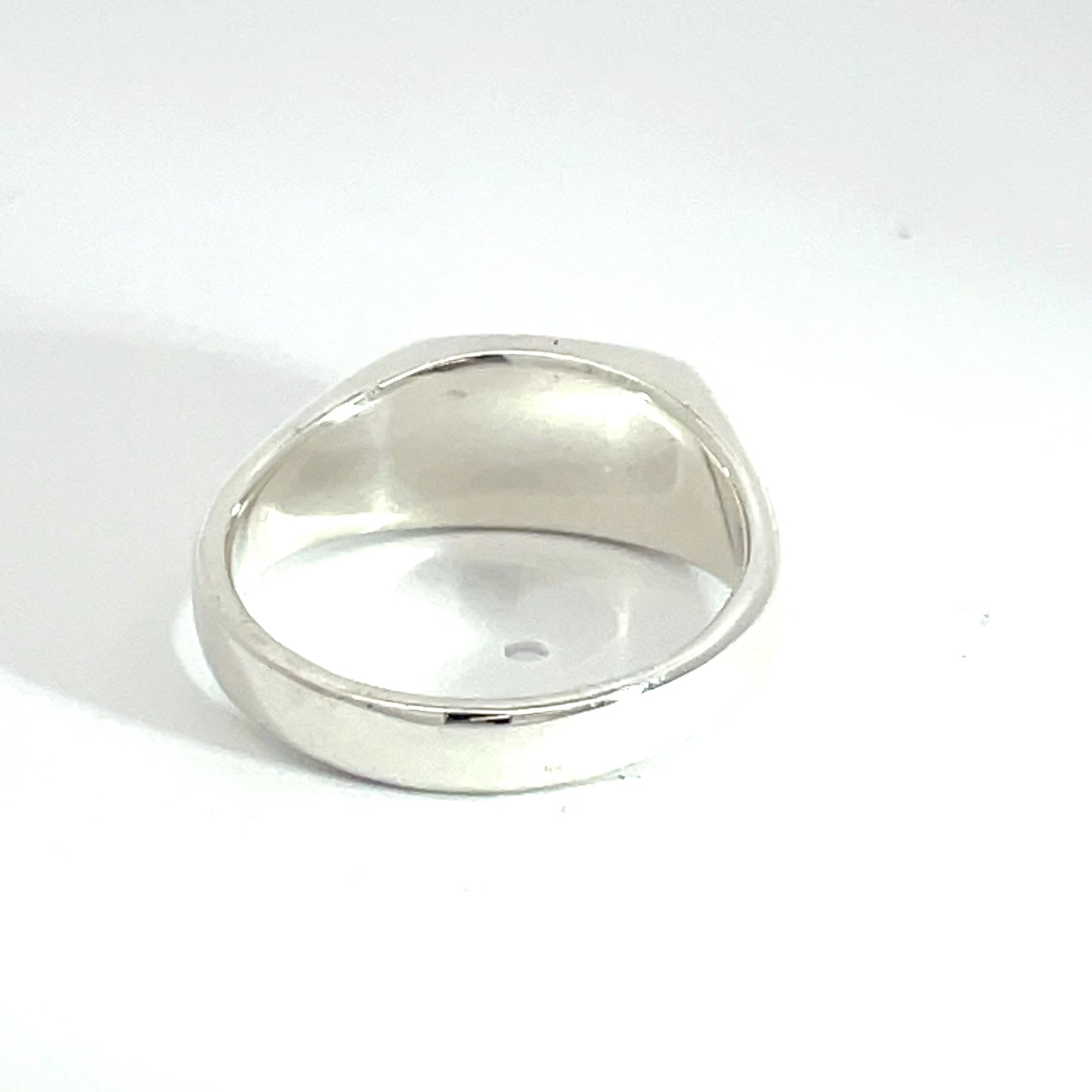 Sterling Silver Rectangle Signet Ring small
