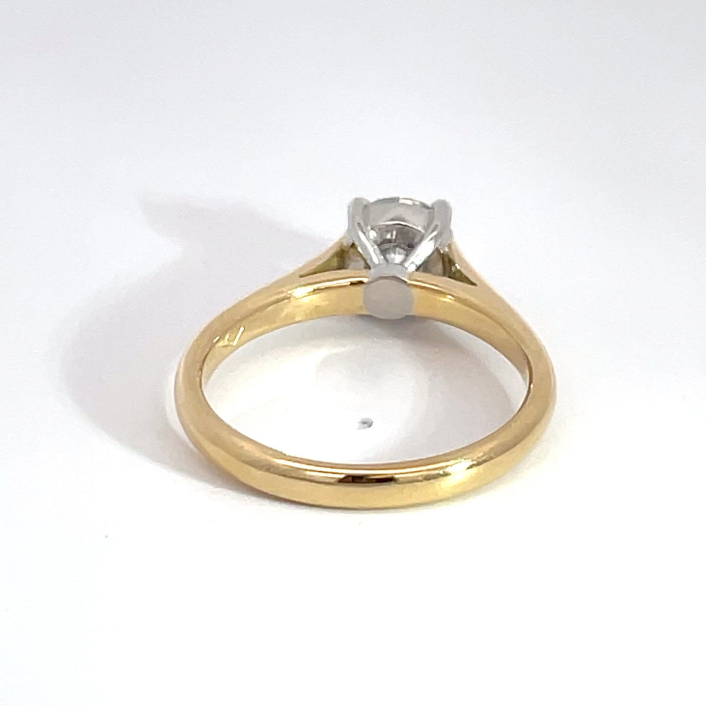 18ct Yellow Gold 1.0ct Lab Grown Diamond Ring