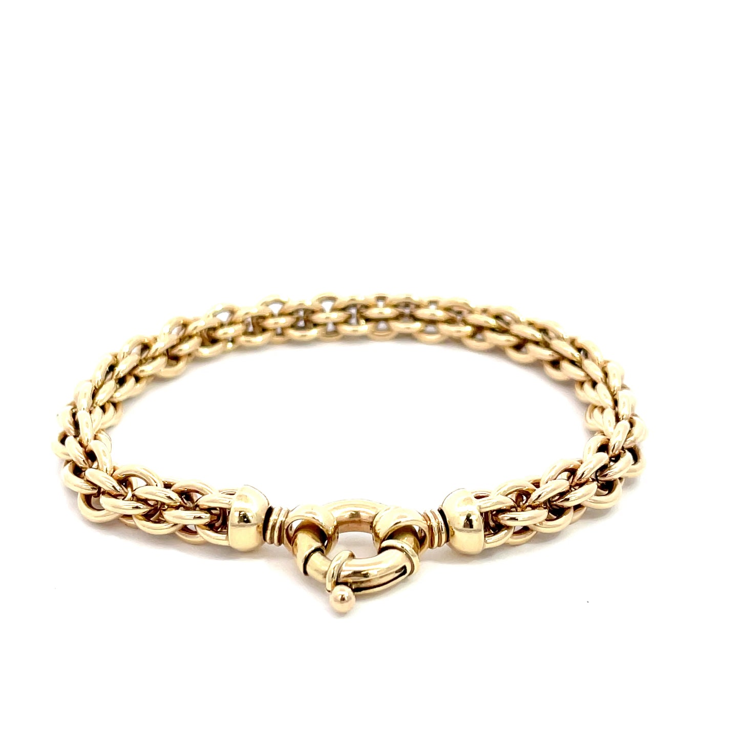 9ct Yellow Gold Orb Bracelet