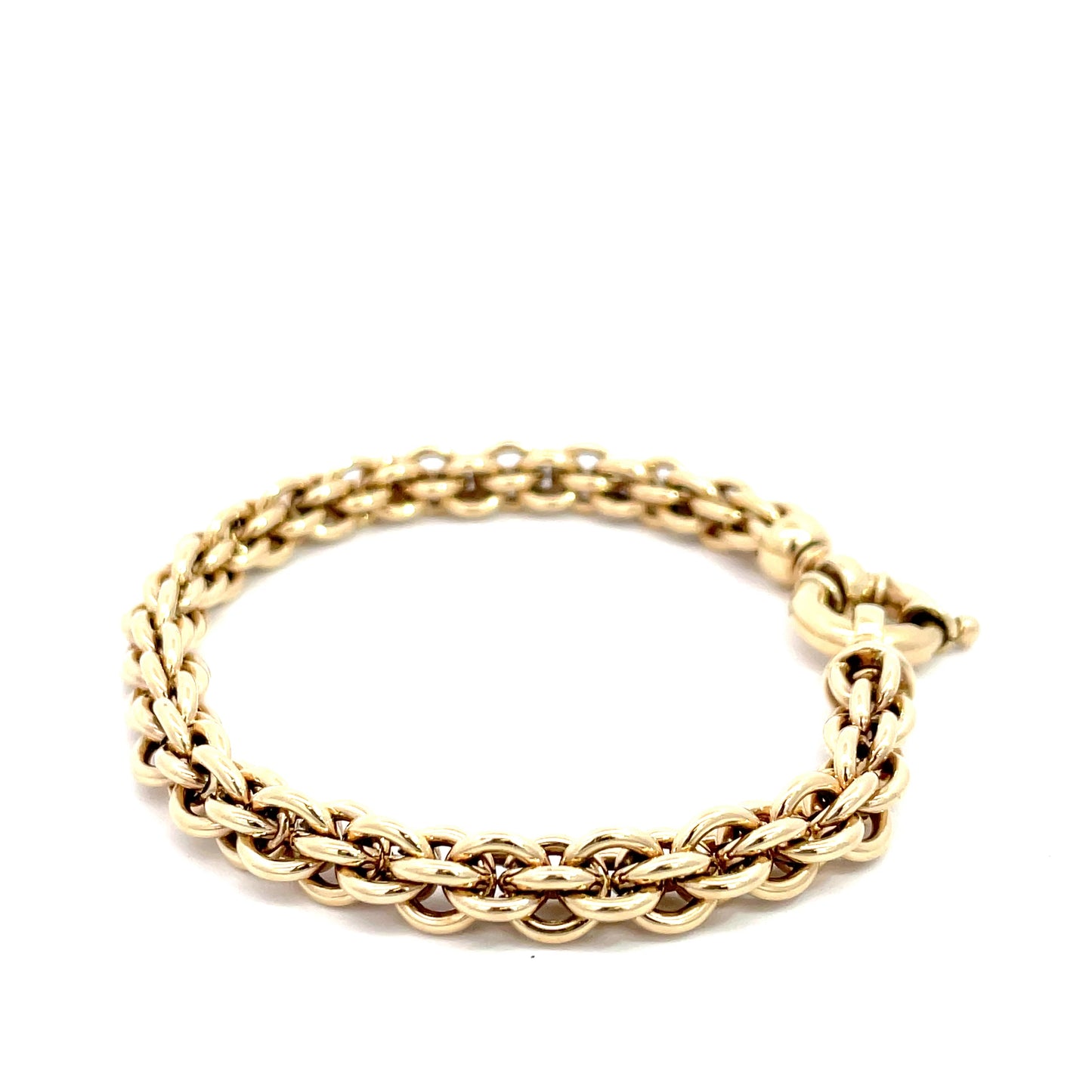 9ct Yellow Gold Orb Bracelet