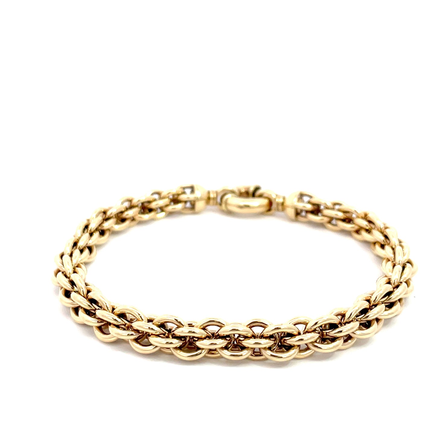 9ct Yellow Gold Orb Bracelet