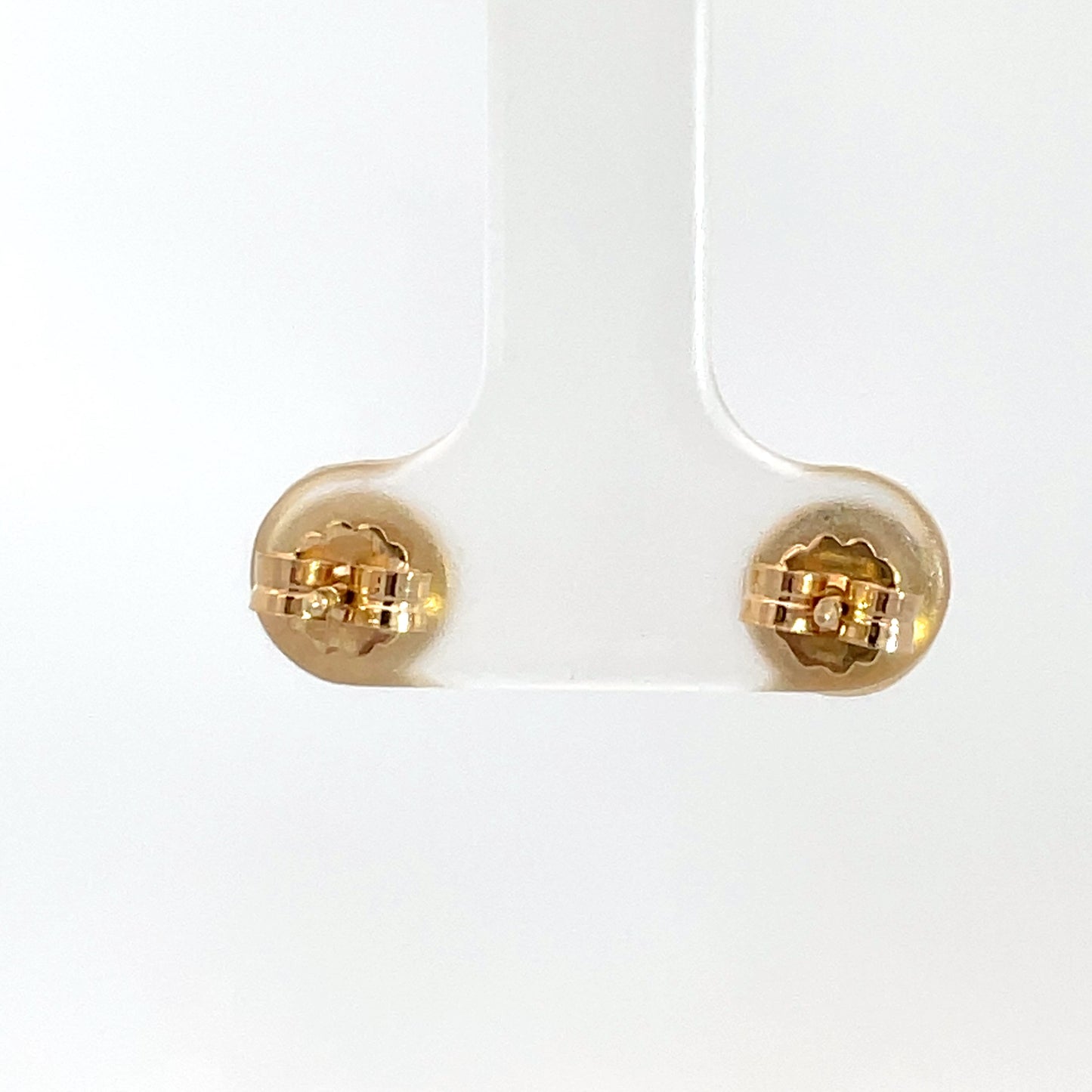18ct Yellow Gold Lapis Stud Earrings
