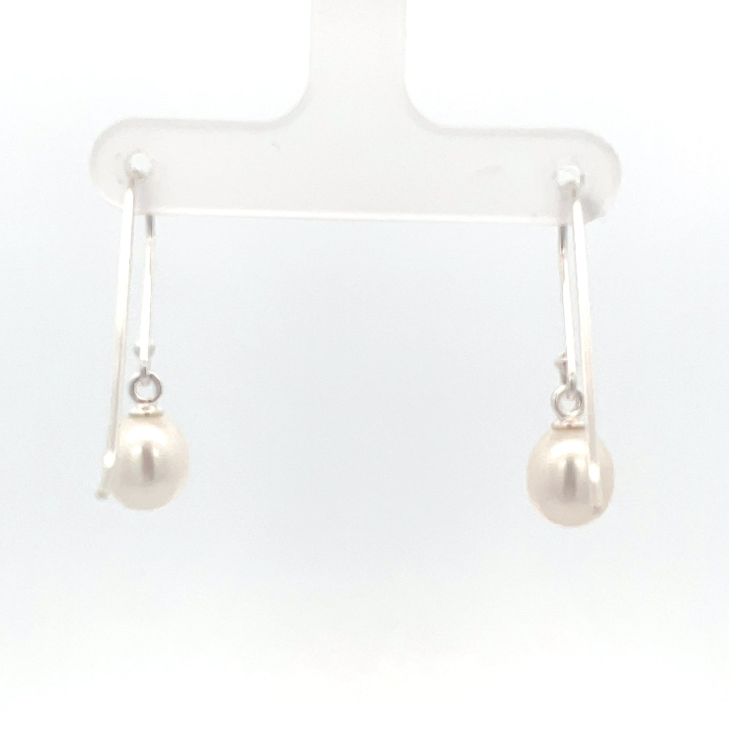 Sterling Silver Pearl Drop Earrings