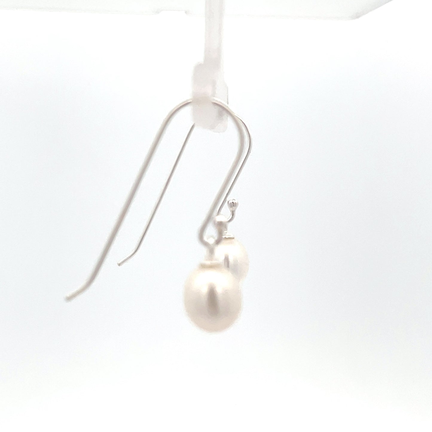 Sterling Silver Pearl Drop Earrings