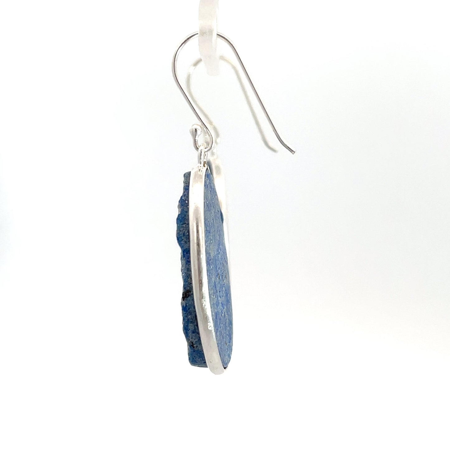 Sterling Silver Lapis Drop Earrings