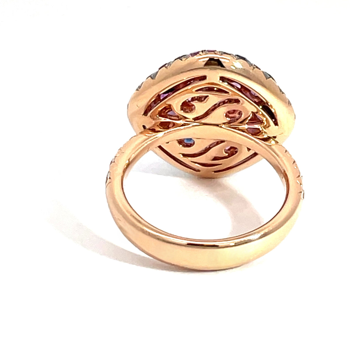 4 Seasons - 18ct Rose Gold Sapphire and Diamond Ring