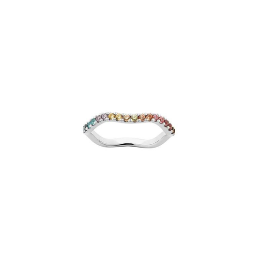 Karen Walker Sterling Silver Expressionist Ring