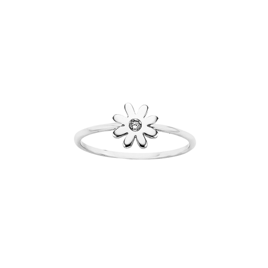 Karen Walker Sterling Silver Daisy Ring