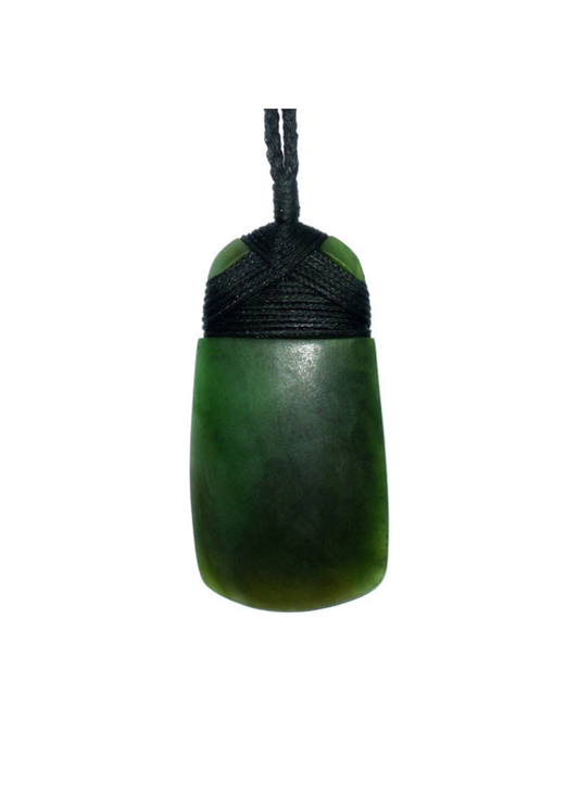 Greenstone Toki Pendant 58mm