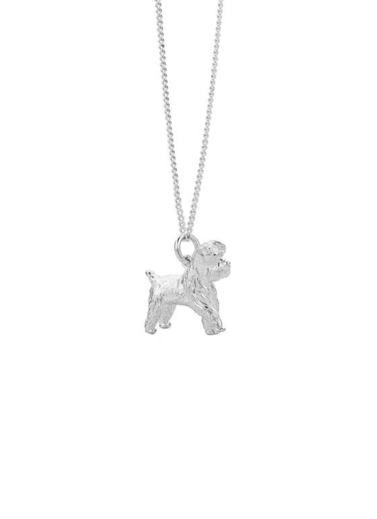Sterling Silver Karen Walker Lunar Dog Necklace